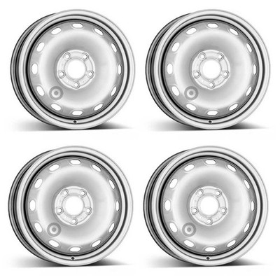 4 Alcar steel wheels rims 7503 6.0Jx16 ET50 5x114,3 for Opel Vivaro