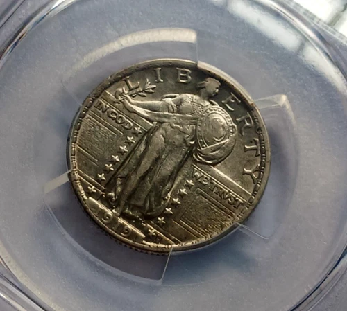 1919 P STANDING LIBERTY QUARTER PCGS XF45