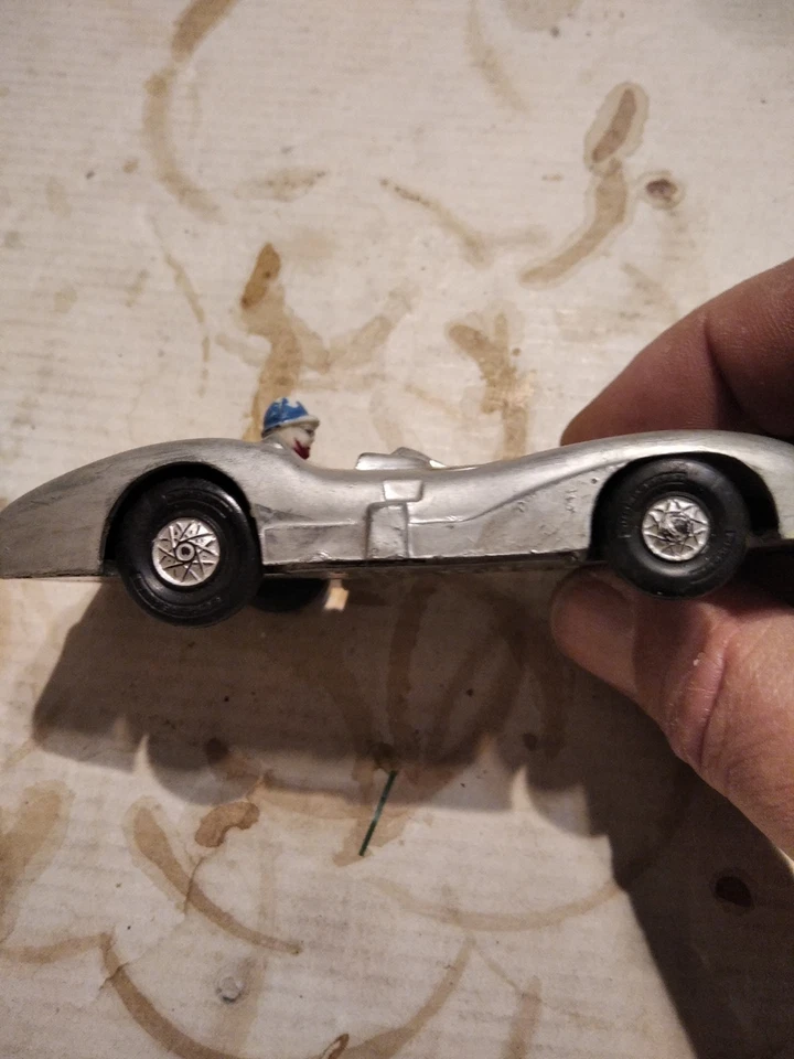 SAM TOYS 1/43 CIRCA (11 CM) MERCEDES 2.5 GRAND PRIX- PLASTICA- ANNI'60 - Immagine 3 di 4