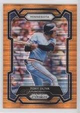 2024 Panini Prizm Orange Pulsar Prizm /399 Tony Oliva #27 HOF 1ao4