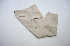 5.11 Tactical Cargo Pants Beige Poly Stretch Rugged Military Police Womens 14 R