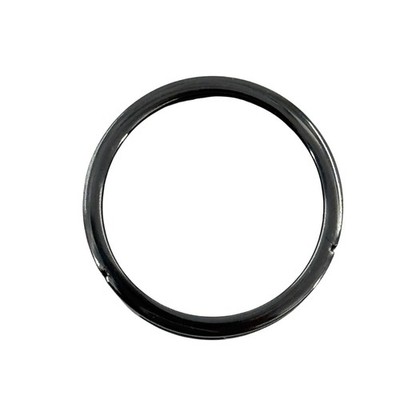 Auth GUCCI Black Coating Sterling Silver Branded G Ring JX747 | eBay