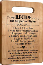Christmas Gift for Sister from Sister, Friendship Gifts for Women, Sister Cuttin