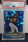 James Wood 2022 Bowman Chrome Prospects Sapphire 1st BCP108 RC PSA GEM MINT 10