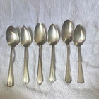 New ListingGorham Alvin SSMC Antique Sterling Silver Spoons Set of 6 .925 Flatware