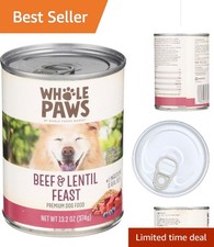 Nourishing Beef & Lentil Feast Wet Dog Food, 13.2 oz Can - Birthday Delight 6.85 per gallon