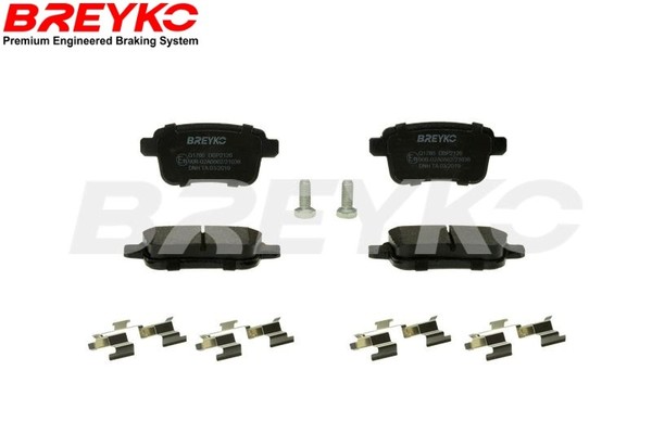 Bremsbelagsatz BremsklöTze Hinterachse FüR Renault Kangoo Express FW0/1_-image
