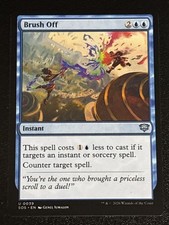 MTG Secrets of Strixhaven Brush Off 0039 NM