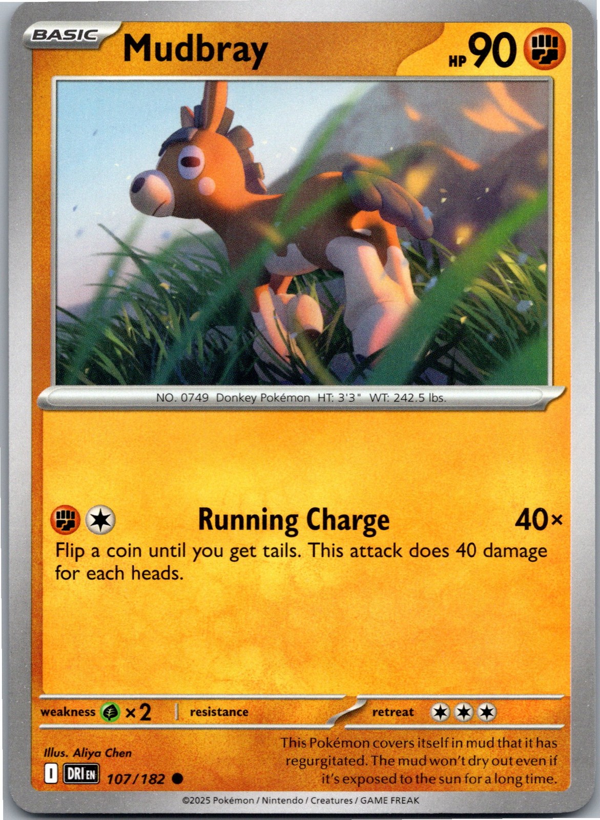 Mudbray Common SV10: Destined Rivals 107/182 Near Mint