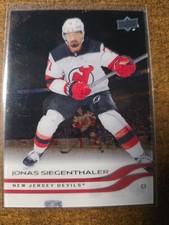 Jonas Siegenthaler Base Clear Cut New Jersey Devils #354 - 2025-26 Series 2