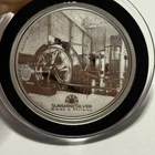 Sunshine Mining Holographic Etched RARE Coin 1 Troy Oz .999 Fine Silver Round