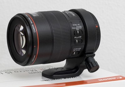 Canon EF 100 mm F/2.8 USM L IS Macro Objektiv in OVP