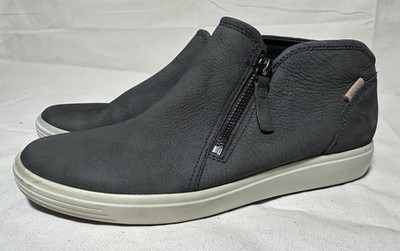 Woman's Sneakers & Athletic Shoes ECCO Soft 7 Low Cut Zip Bootie EU 39 US 8 Gray