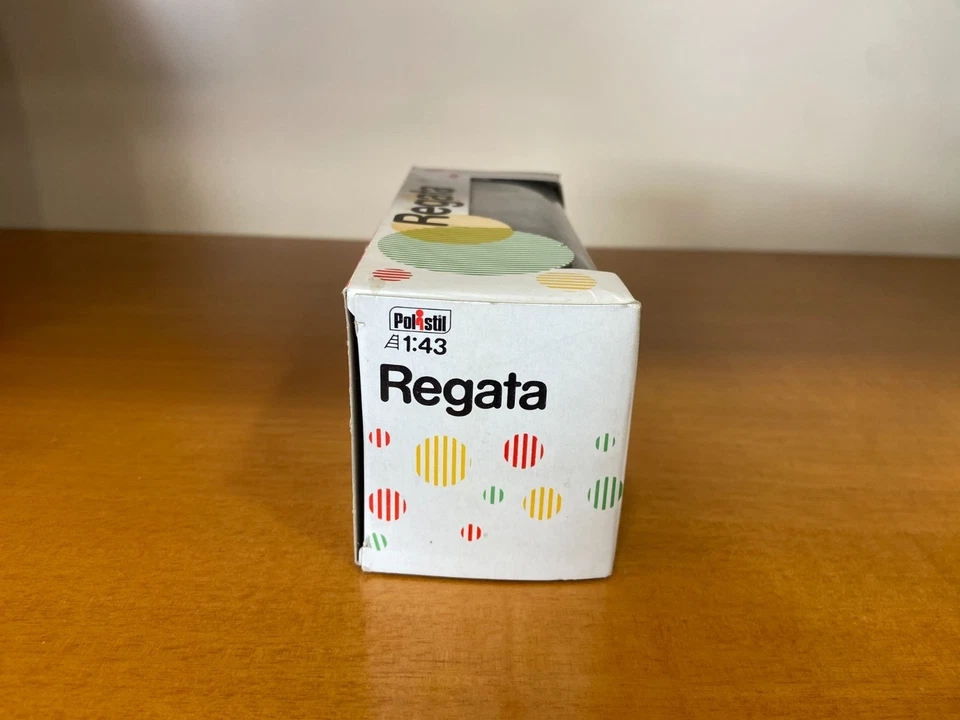 Polistil 1:43 Fiat Regata berlina 1983 - Promozionale BLU METALIZZ Made in Italy - Immagine 4 di 4