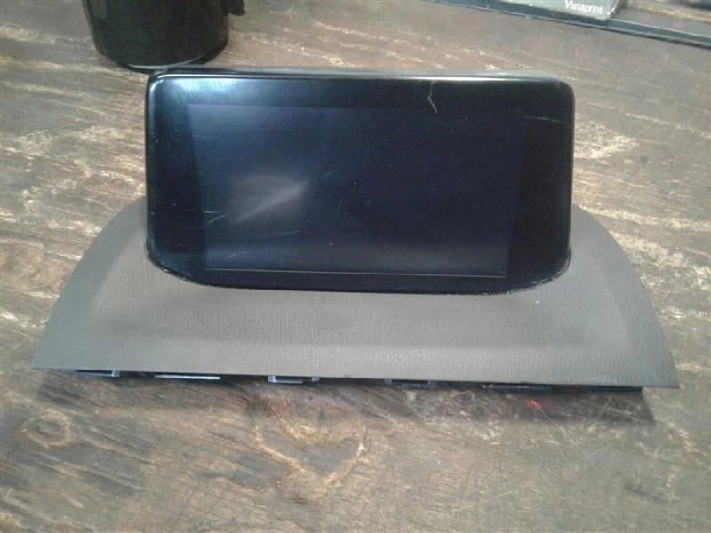 2017 2018 Mazda 3 Radio Display Screen Upper Dash Center 7" Inches  Used - Image 2 of 4