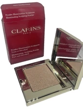 Clarins Paris Illuminating Sculpting Powder Face and Decollete - NEW IN BOX!
