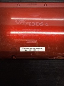 &bull;Read First&bull;3DS XL Red-Nintendo Console