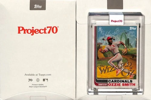 2021 TOPPS PROJECT 70 #445 OZZIE SMITH - THE WIZARD OF OZ - THE SHOE SURGEON