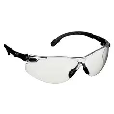 3M Solus 1000 Series, S1501SGAF, Black Temples, Scotchgard Anti-Fog Coating,