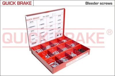 Quick Brake Sortiment, Entlüfterschrauben 0002