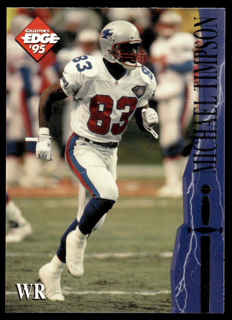 1995 Collector's Edge Excalibur Michael Timpson 058253 New England Patriots #49