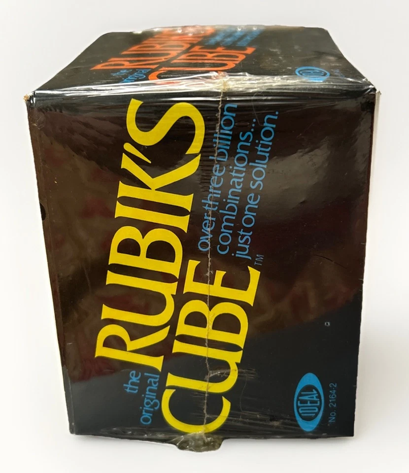 Vintage 1980 Ideal Rubik's Cube 2164-2 Sealed Original Package New First Edition - Image 4 of 4