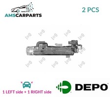 INDICATOR LIGHT BLINKER LAMP PAIR EXTERIOR MIRROR FRONT 052-18-862 LORO 2PCS NEW