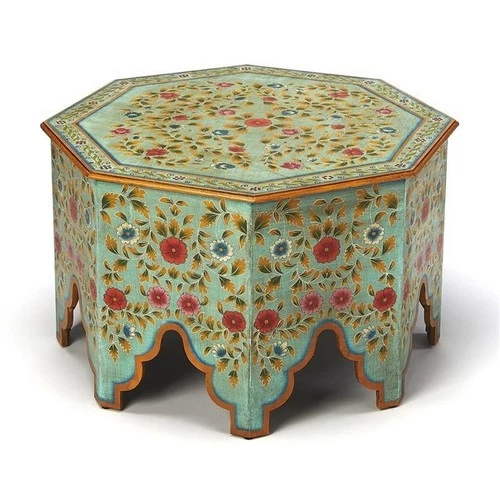 Butler Specialty Priya Hand Painted Coffee Table In Espresso - Picture 1 of 5