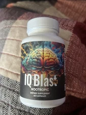 IQ Blast Pro Brain Supplement 30 Day Supply 60 Capsules Exp 05/27