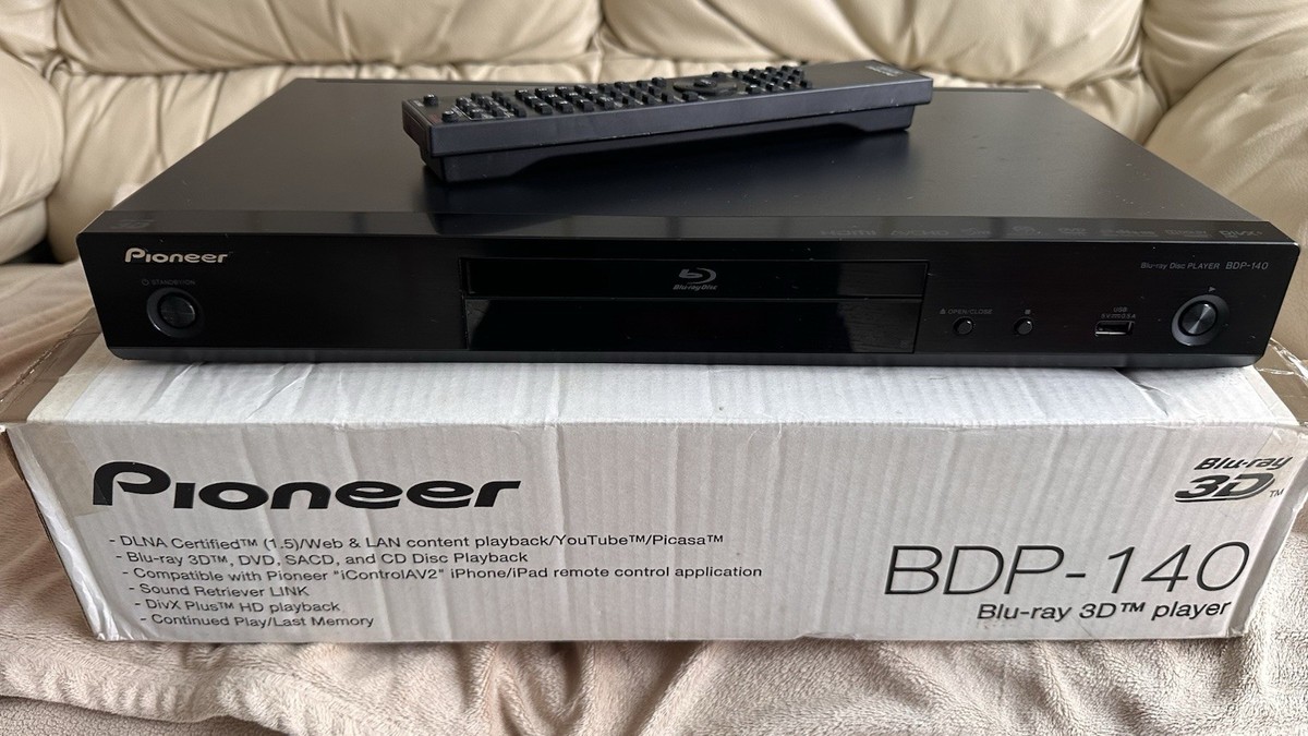 Pioneer BDP-140 3D Blu-Ray Player for sale online | eBay UK