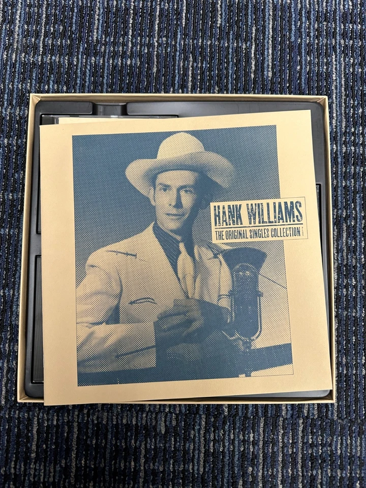 Hank Williams The Original Singles Collection 1990 Box Set POLYDOR Country Music - Image 3 of 4
