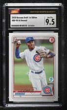 2020 Bowman Draft 1st Edition Ed Howard #BD-98 CSG 9.5 Mint Plus 13ag