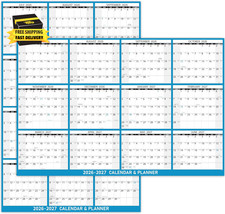 2026-2027 Yearly Wall Calendar - Large Dry Erase Calendar for Wall, 23" X 35", J