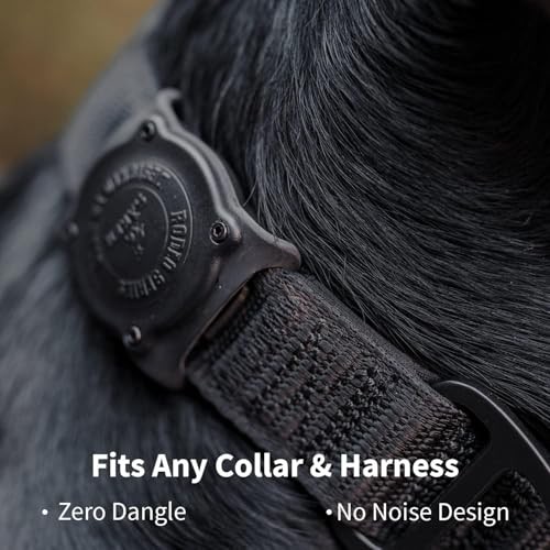 SÄKER IP68 Waterproof The Safest AirTag Dog Collar Holder, Dustproof, Ultra - Picture 5 of 7