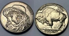 1937 HOBO NICKEL TOKEN COIN PRETTY COWGIRL PISTOL COLLECTION BUFFALO GIFT FREE