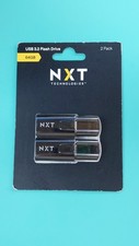 Genuine 2 Pack NXT Technologies 64GB USB 3.2 Type-A Flash Drives Black NX61113