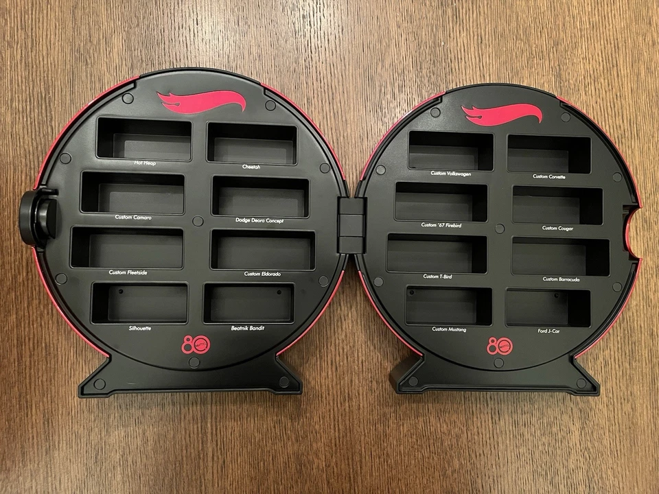 Mattel 80th Anniversary Hot Wheels Original 16 Exclusive Rally Case - NO CARS - Image 2 of 4