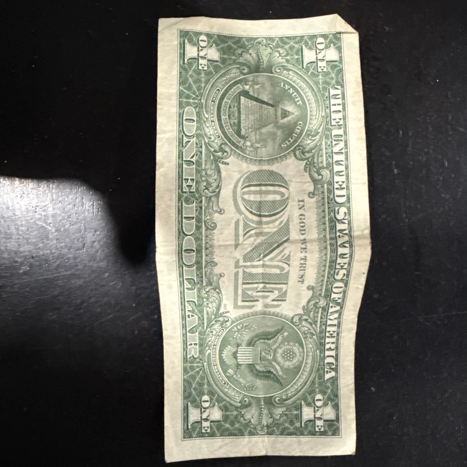 Old US Currency 8 Bills 4 One Dollar Notes 3 Five Dollars Note and 1 Ten Dollar - Image 3 of 4