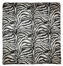 22"x22" Zebra Animal Print Pattern 100 Cotton Bandana