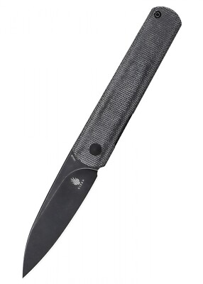 Kizer Knives Taschenmesser Feist XL, Micarta, schwarze Klinge - Folder