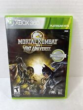 Mortal Kombat vs. DC Universe (Xbox 360, 2008) CIB & TESTED