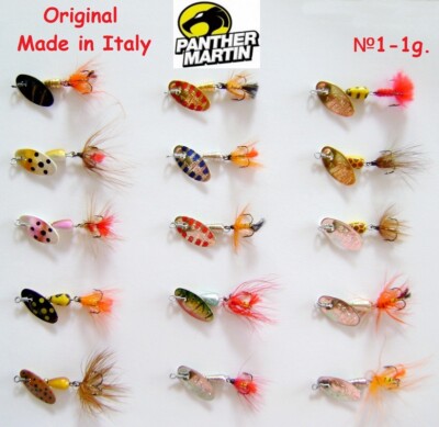 Panther Martin FLY 1g. Angeln,Spinner,Blinker, Köder,Forelle,Hechte,Barsch,Trout