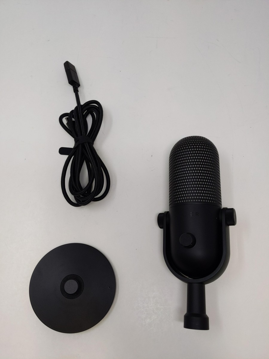 Razer Seiren V3 Chroma RGB USB Microphone: Stream & Game Reactive