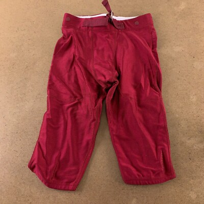 Alleson Athletic Youth Size Large Cardinal Football Pants New