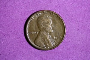 1926 S Lincoln Wheat Cent #M20952