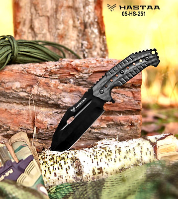 HASTAA 05-HS-251| Taktisches Tanto Full-Tang 23cm Messer G10 Griff +Glassbrecher