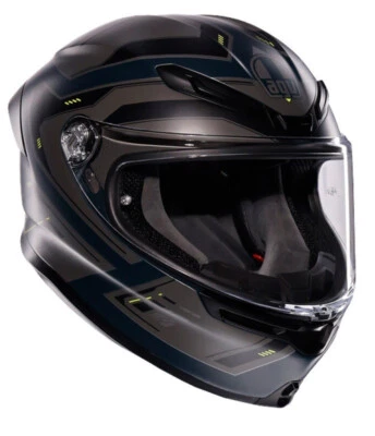 Casque Intégral K6-S Enhance Gris Mat Jaune Fluo Taille XS - Photo 1/4