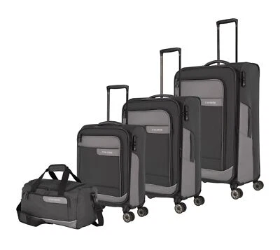 travelite VIIA 4W Trolley L / M / S Travelbag Trolley Slate grau - Bild 1 von 4