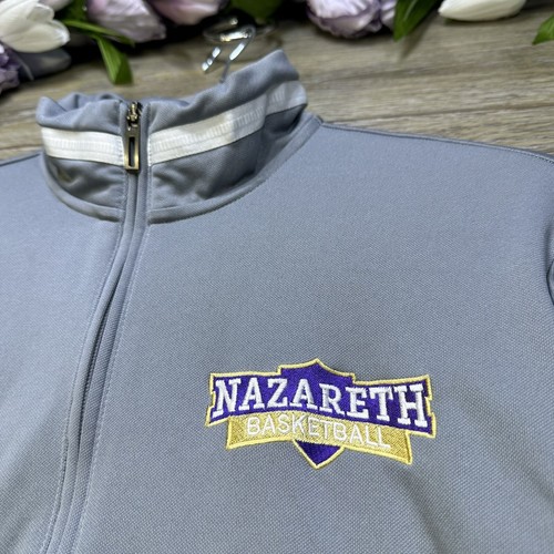 Nazareth University Jacket Size Medium Adidas Full Zip Basketball Climacool - Picture 4 of 24