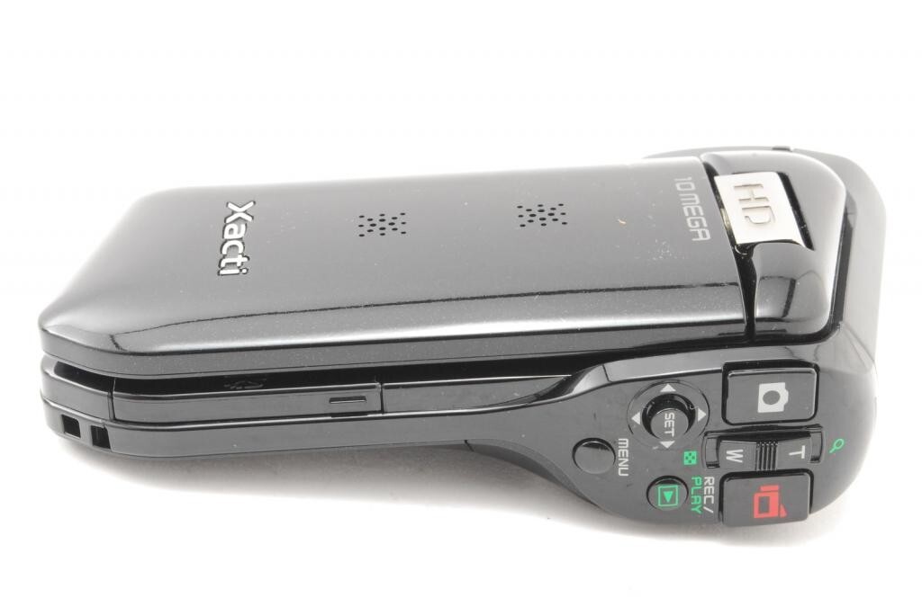 正規品 SANYO Xacti CG10 Sanyo Dual Camera Xacti 720p HD VPC-CG10 Camcorder VPC-CG10BK